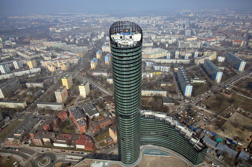 Appartamento Platinum Sky Breslavia Esterno foto